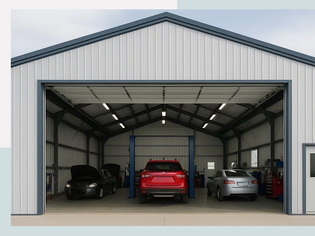 Ангары из сэндвич панелей от 611 руб. в Великий Устюг