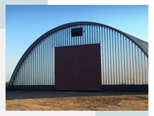 Арочные ангары в Великом Устюге