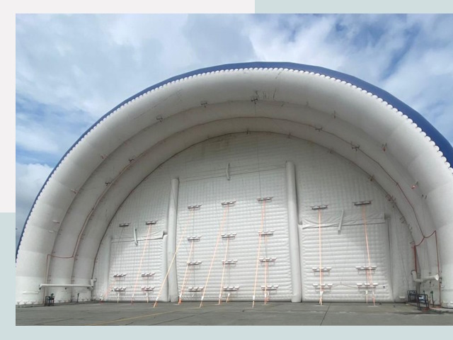 Пневмокаркасные ангары от СтальСтрой-Влс по цене от 611 руб.