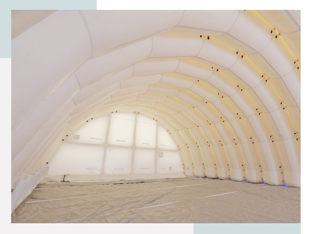 Пневмокаркасные ангары в Великом Устюге