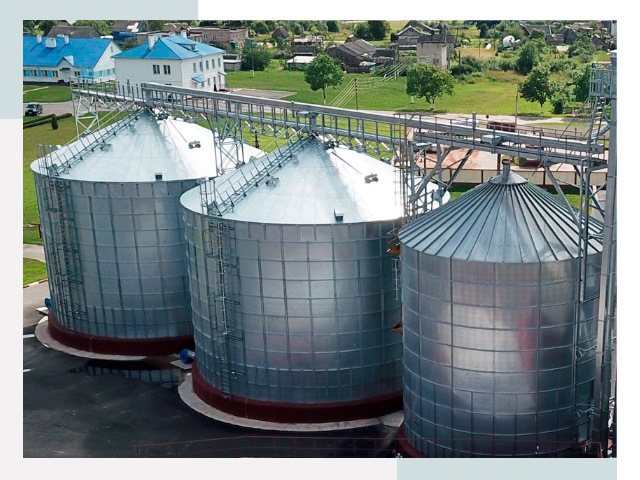 Металлические силосы в Великом Устюге