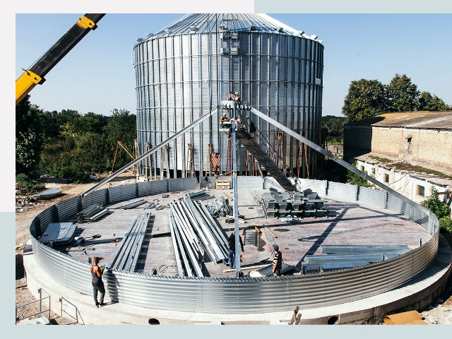 Силосы для зерна в Великий Устюг от 611 руб. - Надёжное хранение