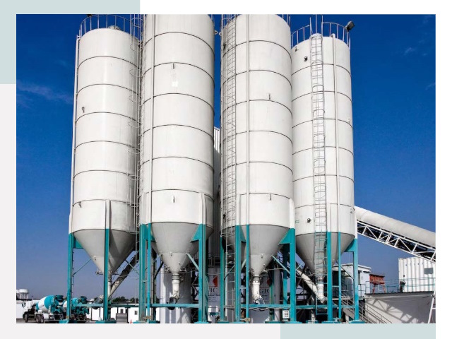 Строительство цементных силосов в Великом Устюге