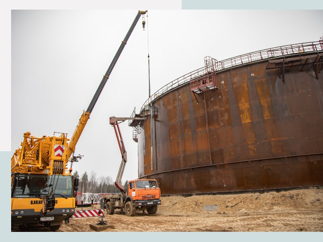 Монтаж резервуаров в Великом Устюге от 611 руб. за м³