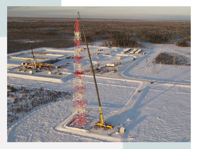 Мачты связи в Великом Устюге