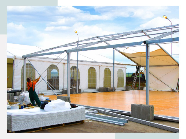 Быстро сборные шатры в Великом Устюге