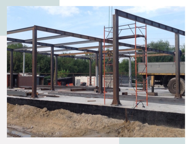 Фундамент для ангаров в Великом Устюге